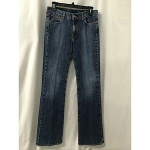 Lucky Brand Women's Jeans Plain Jane Flare Stretch Jeans 6 Or 28 X 33